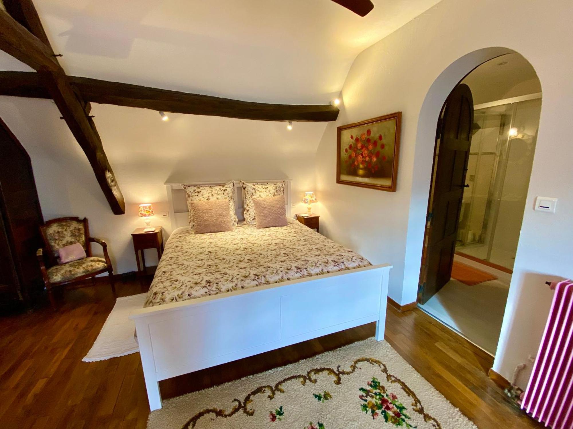 Sans Souci Bed And Breakfast Luxe Heated Pool And Restaurant Luzillé 객실 사진